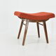 Tabouret en chêne des années 1980 Tchécoslovaquie