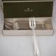 Christofle Spatours, 12 cake forks, silver-plated, excellent condition.