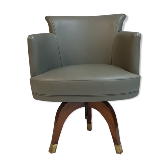 Leather office chair