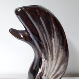 Vase cygne soliflore vintage