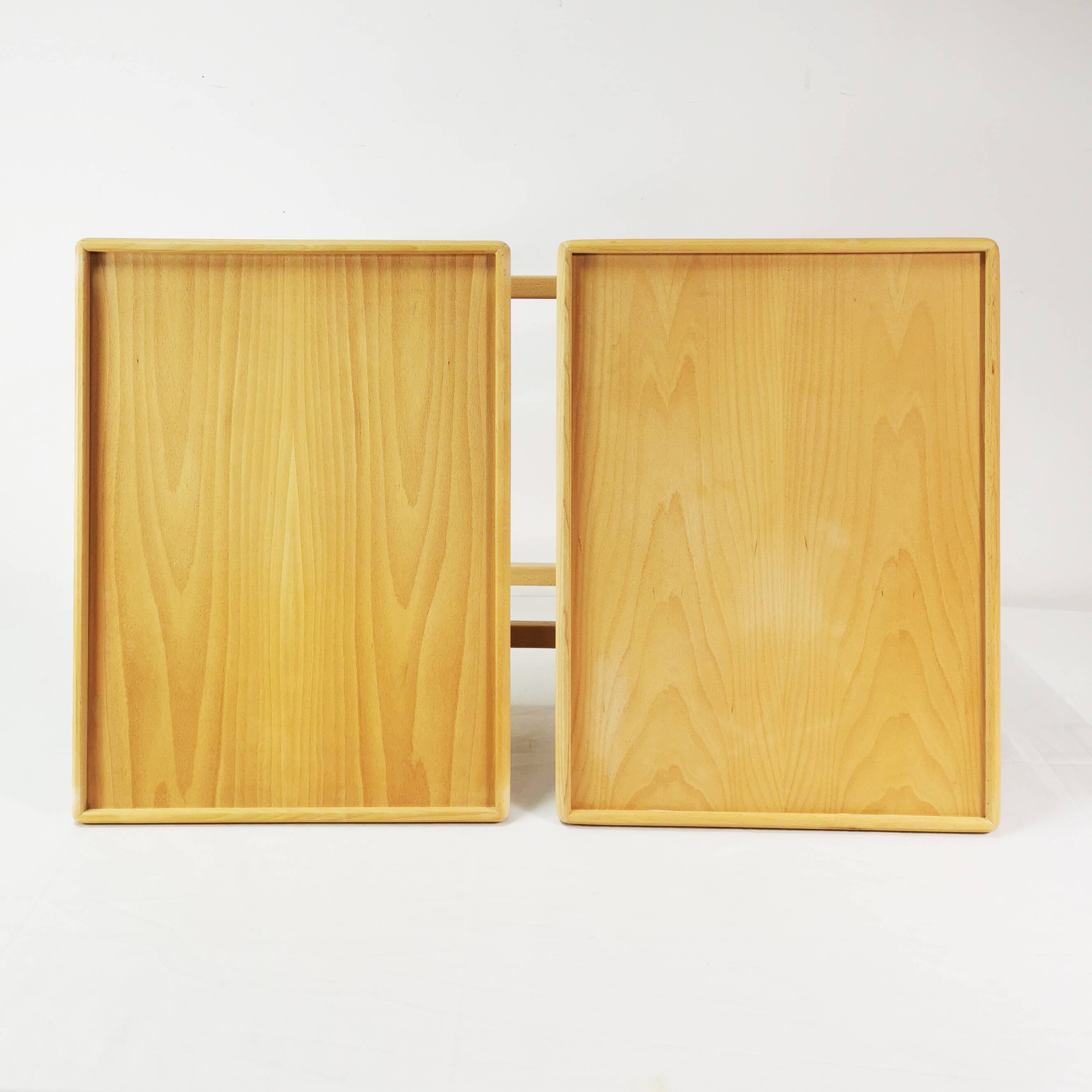 Modernist auxiliary table-bar, Denmark, 1970s.