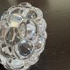 candle holder lantern in crystal Orrefors Sweden