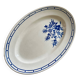 Plat vintage porcelaine de Badonvilliers