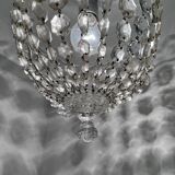 50s crystal hot air balloon ceiling light