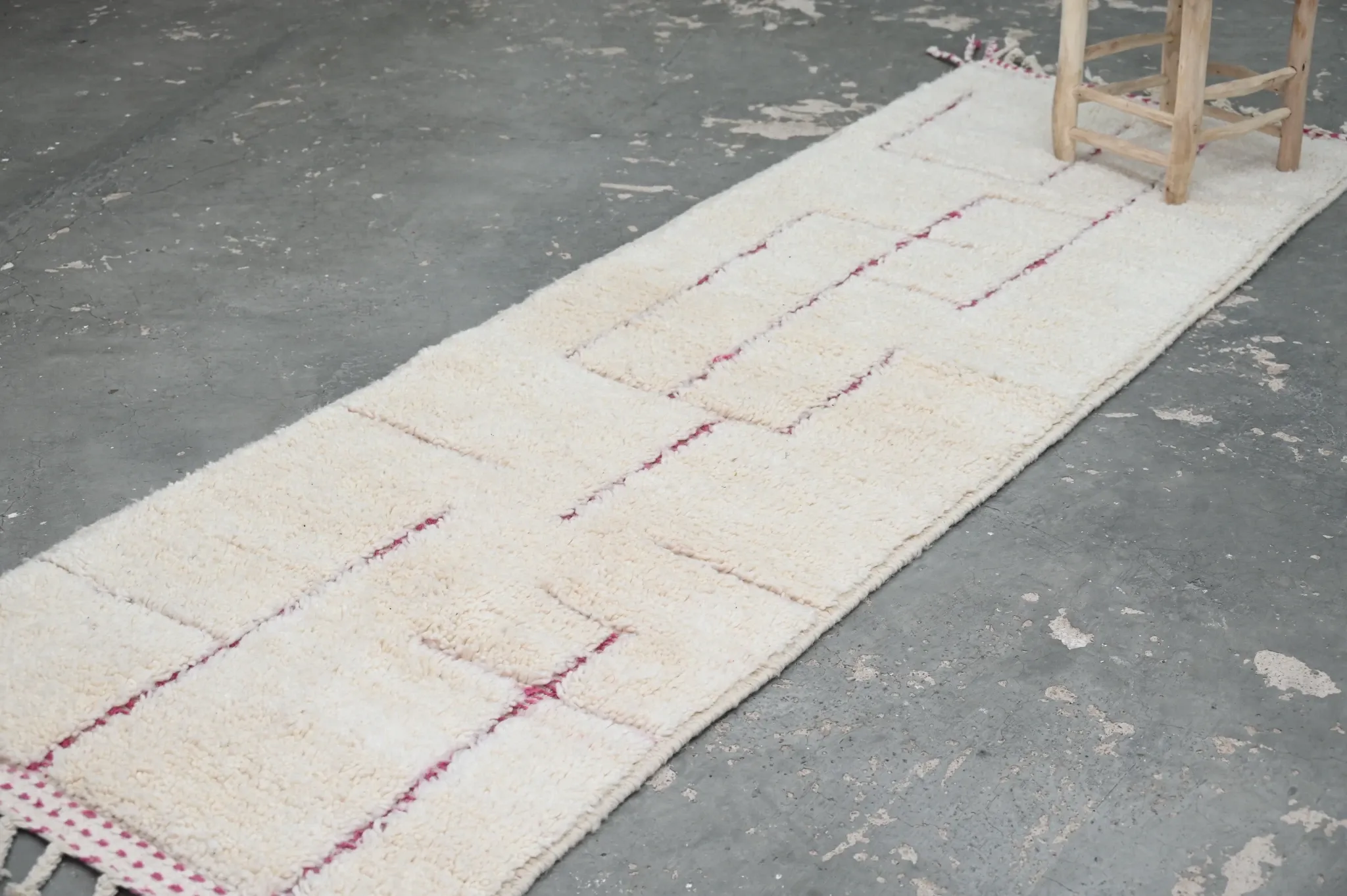 Beni Ouarain rug, 290 x 95 cm - R303