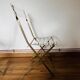Set of 4 plexiglass folding chairs by Yonel Lebovici and Bernard Berthet 1970