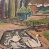 Oil on canvas by Marcelle Botton