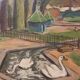 Oil on canvas by Marcelle Botton