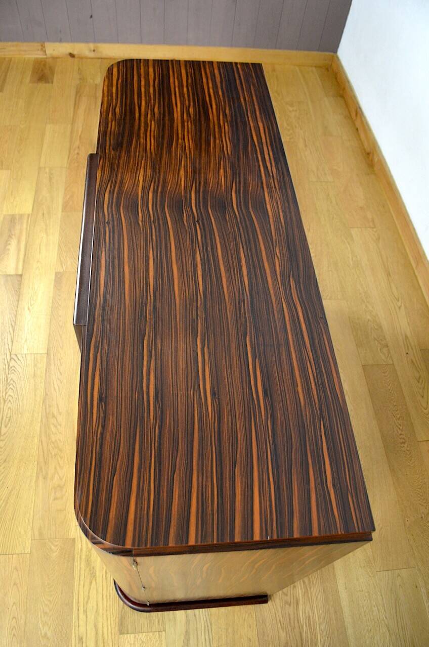 Somptueux dressoir Epoque Art-Déco 1930 en Macassar