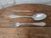 Ravinet d'Enfert silver plated fork and spoon set 84g
