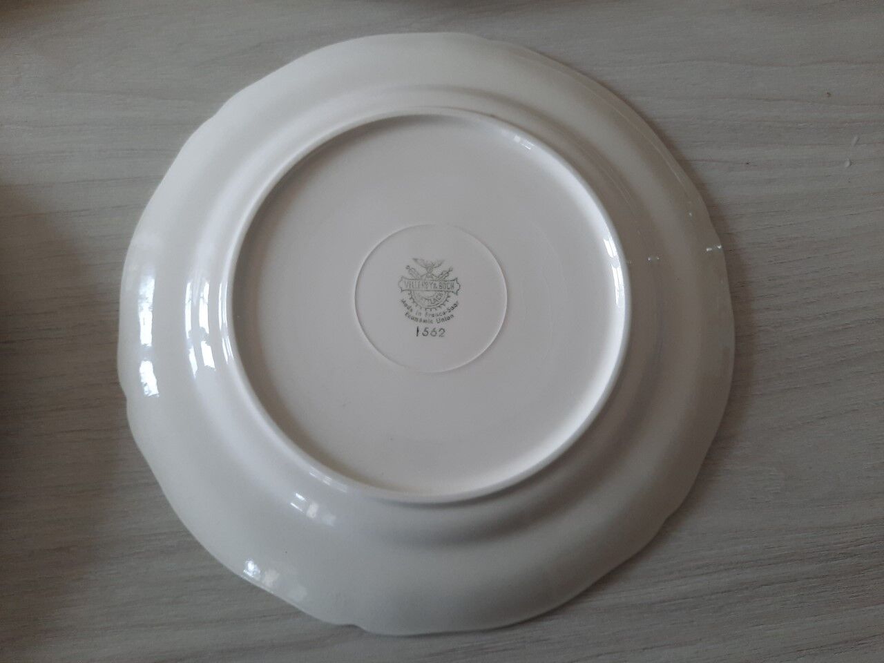 Set of 6 old Villeroy & Boch plates