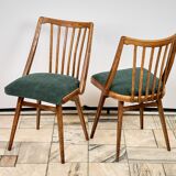 Set of Four Oak Chairs by Antonín Šuman, 1960s, Czechoslovakia