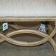 Regency style banquette - Dressing table or double piano stool