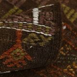 Geometric Pattern Vintage Kilim Rug, 207x301Cm