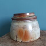 Water butter dish in Puisaye stoneware, Jean-Pierre Prud'homme