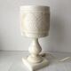 Lampe à poser en albâtre