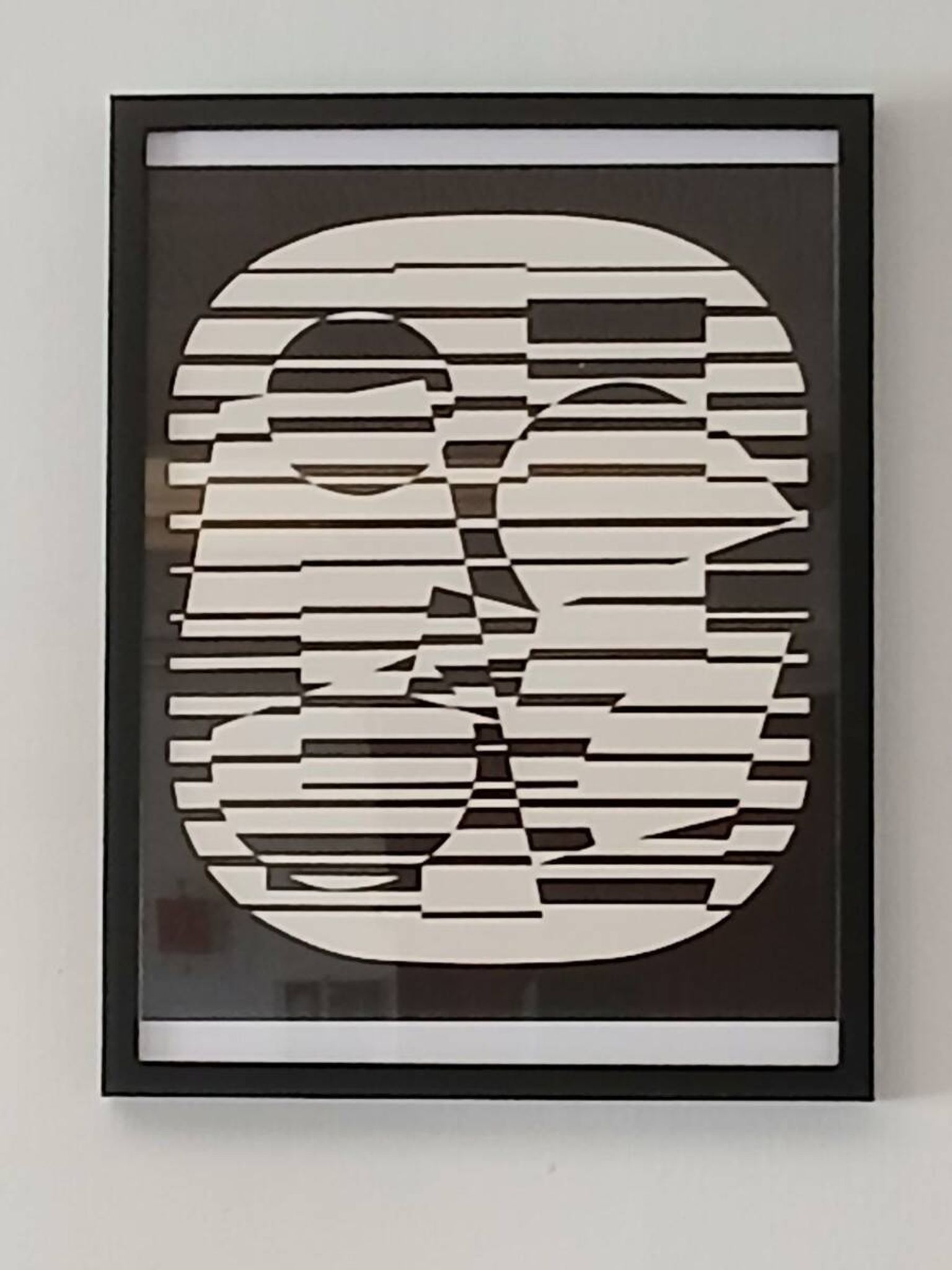 Victor vasarely d'après zeta 1955