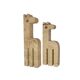 Pair of travertine giraffes Enzo Mari - Fratelli Mannelli, Italy, 1970
