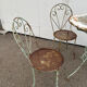 Wrought iron garden furniture 1920