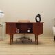 Floor lamp with ashtray, Space Age design, 1960s, production: Italy