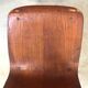 Lots of 13 vintage chairs in light wood
