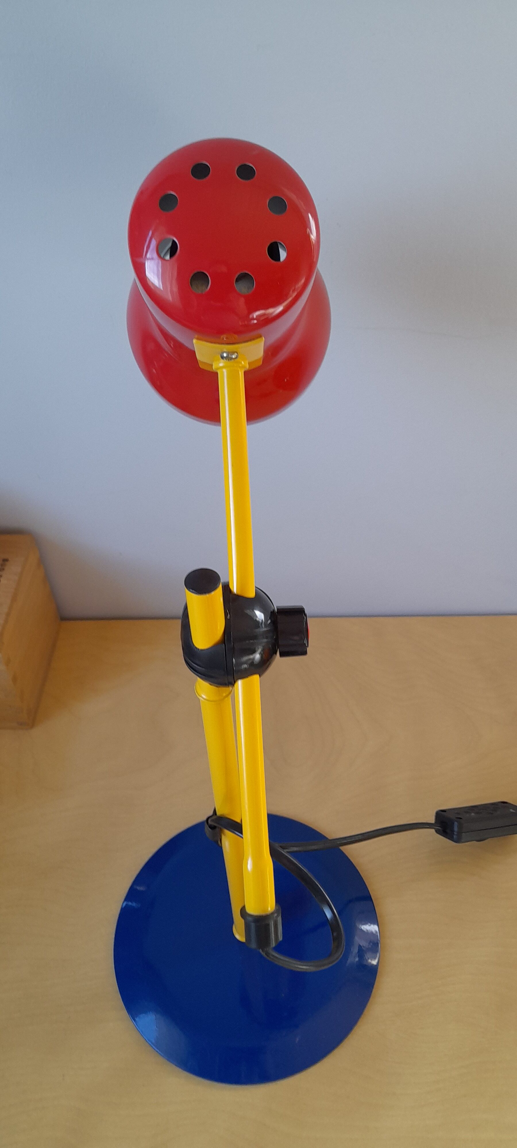 Adjustable desk lamp 80s