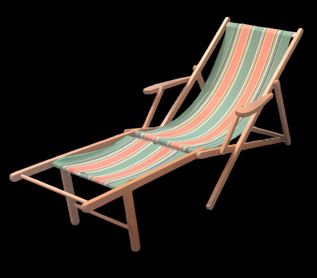 Chilean vintage deckchair