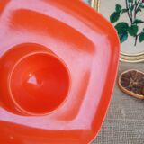 Orange melamine shell Voluform 70s