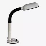 Vintage white articulated desk lamp