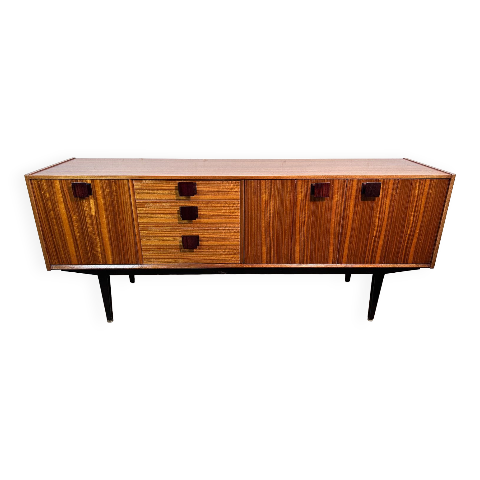 Mid Century Retro Vintage Sideboard Teak 1960 by Nathan