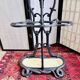 Art Nouveau coat rack in cast iron, circa 1900