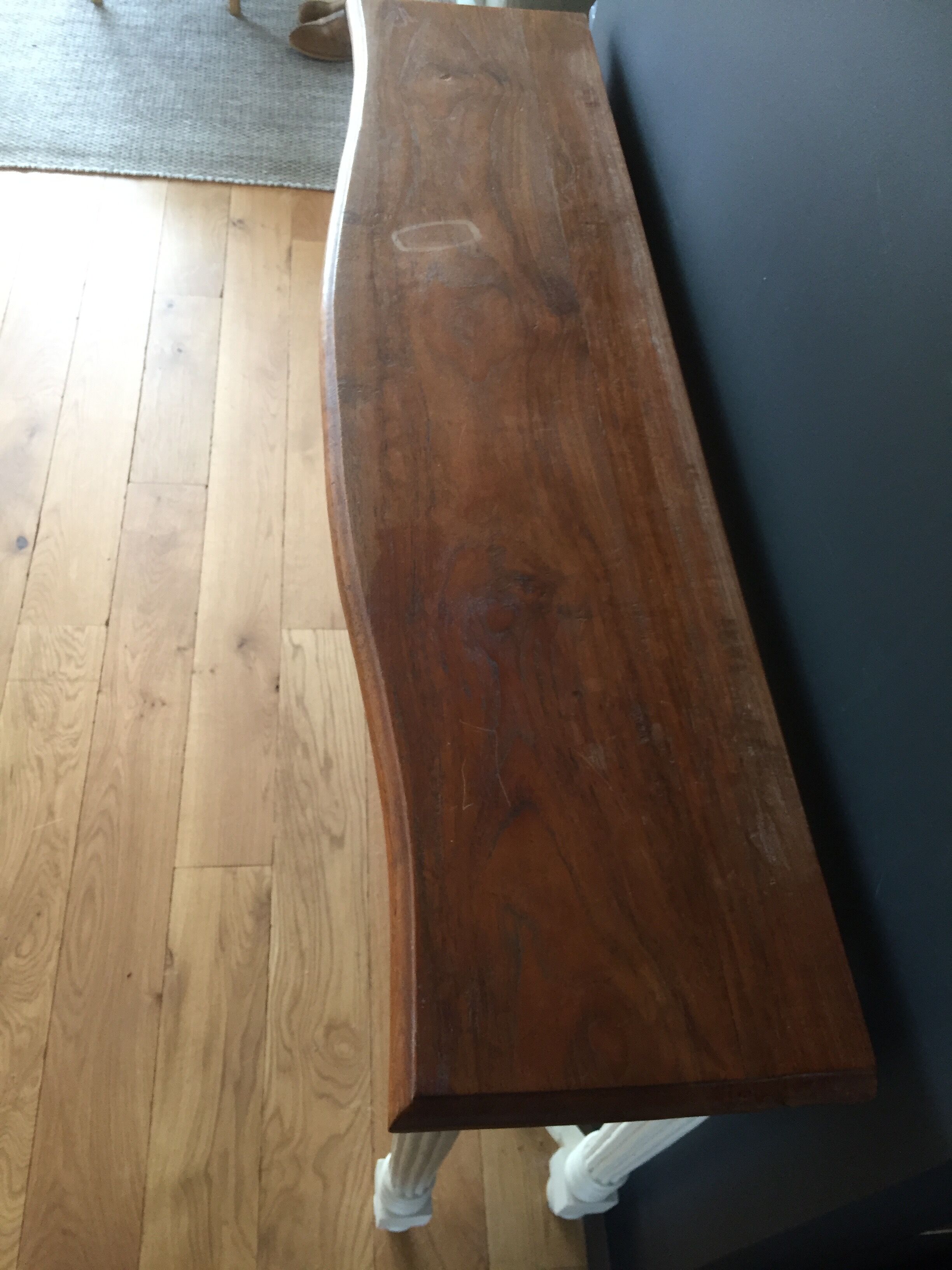 Teak console