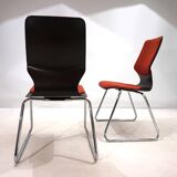 2 chaises Pagwood Flötotto par Elmar Flötotto