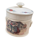 Antique storage jar Sarreguemines Obernai Henri Loux