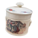 Antique storage jar Sarreguemines Obernai Henri Loux