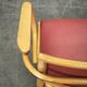 Ligna Adjustable Swivel Office Chair, Czechoslovakia, 1950s