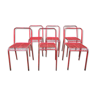 Lot chairs René Malaval