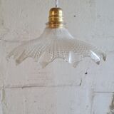 Pressed glass suspension