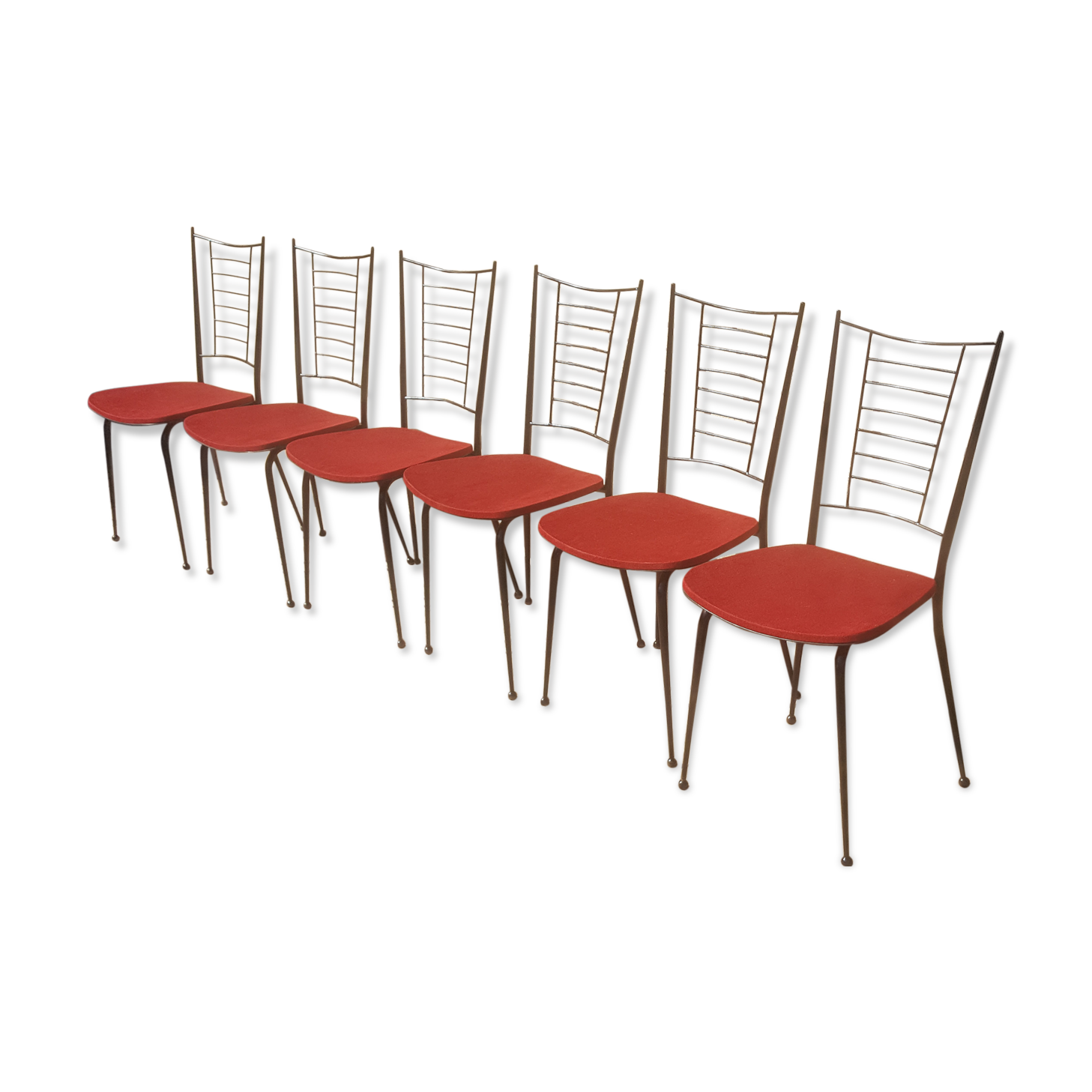 Six chairs, 1950s