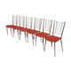 Six chairs, 1950s