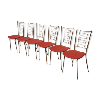 Six chairs, 1950s