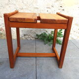 Solid pine stool