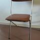 Vinyl folding chair
