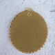 Portrait miniature medallion