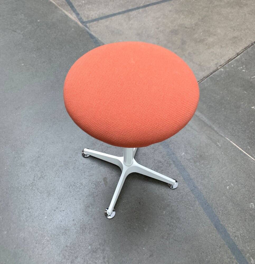 German Space Age swivel stool from the mid-century by Bremshey, Solingen, 1960s.