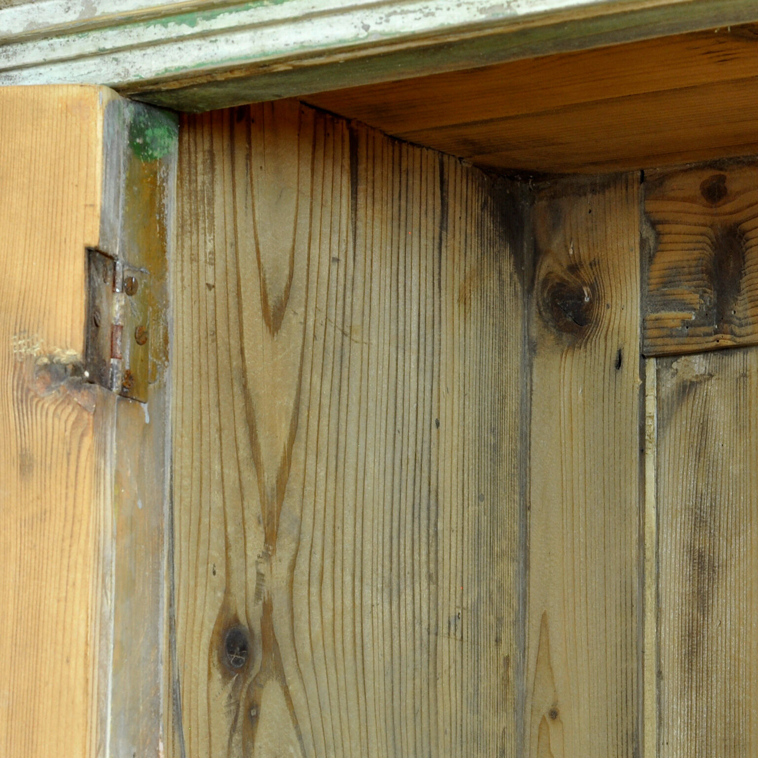 Solid Pine Kitchen Cupboard, 1920's