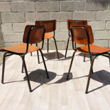 Set of 4 vintage Marko chairs