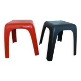 Seventies Small Stools by Valenti - Milan