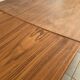 Vintage Danish dining table from the 60s extendable teak