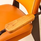 Cognac executive chair by Jean Prouvé for Vitra, 2000s